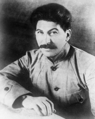 جوزيف ستالين عام 1917. بواسطة Unknown